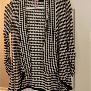 Black and white cover up